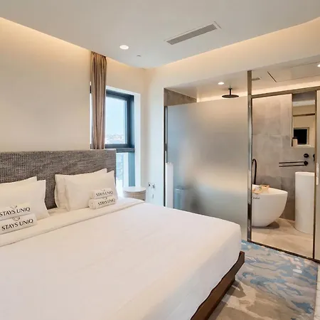 公寓 Mercury Tower Designer With Pool Access By Uniq Saint Julian's